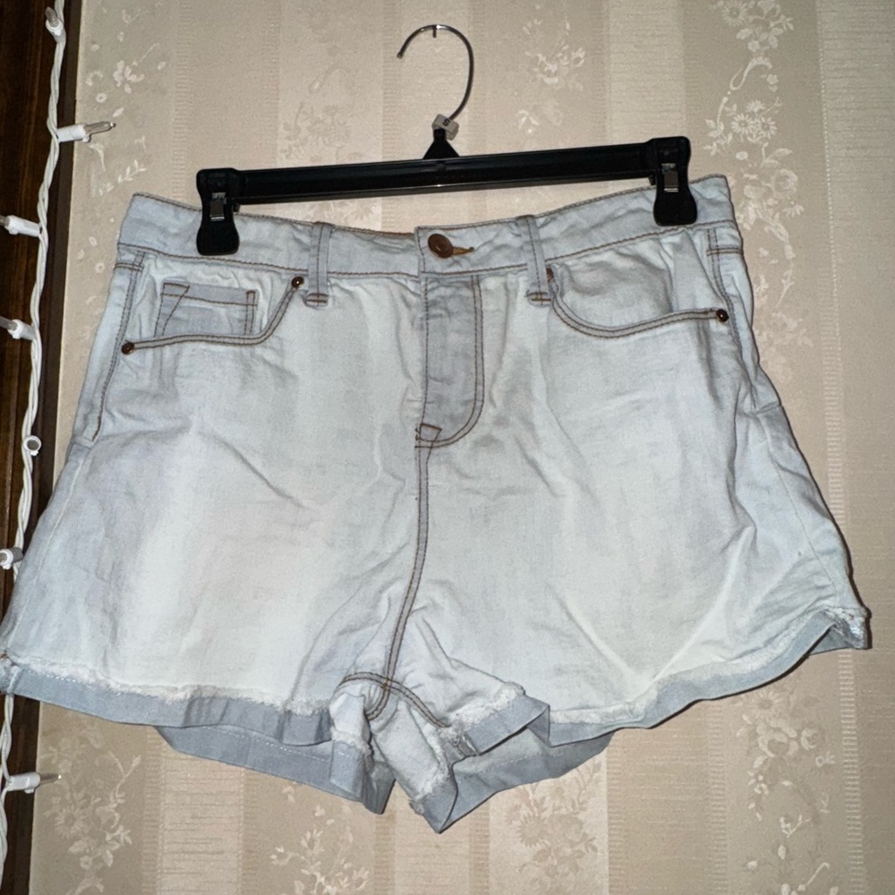 Women's Light Blue Denim Shorts